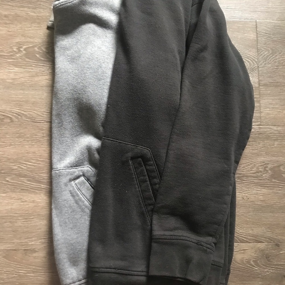 Hoodies 2pk:Grey & Black
